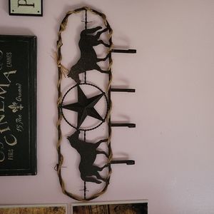Rustic coat hooks